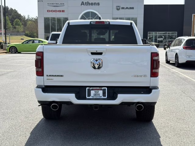 2022 Bright White Clearcoat Ram 1500 Laramie 4X4 Truck