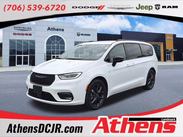 2025 Bright White Clearcoat Chrysler Pacifica Limited FWD Van