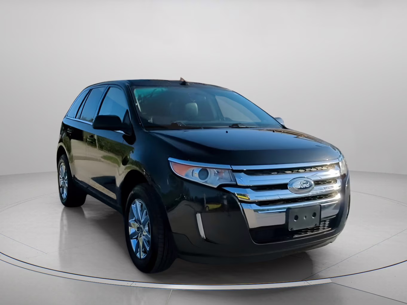 2012 Tuxedo Black Metallic Ford Edge Limited FWD Crossover