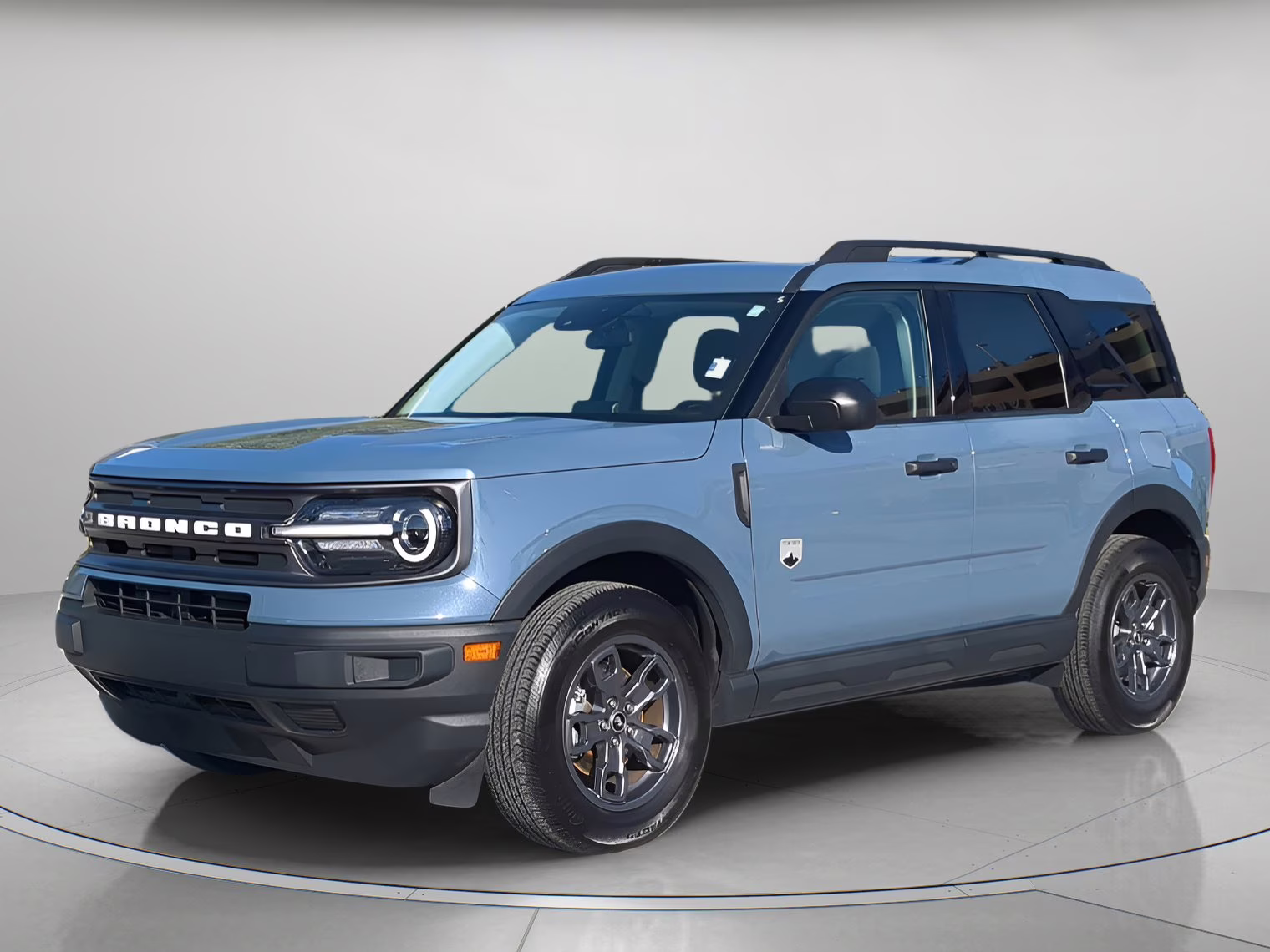 2024 Azure Gray Metallic Tri-Coat Ford Bronco Sport Big Bend 4X4 SUV