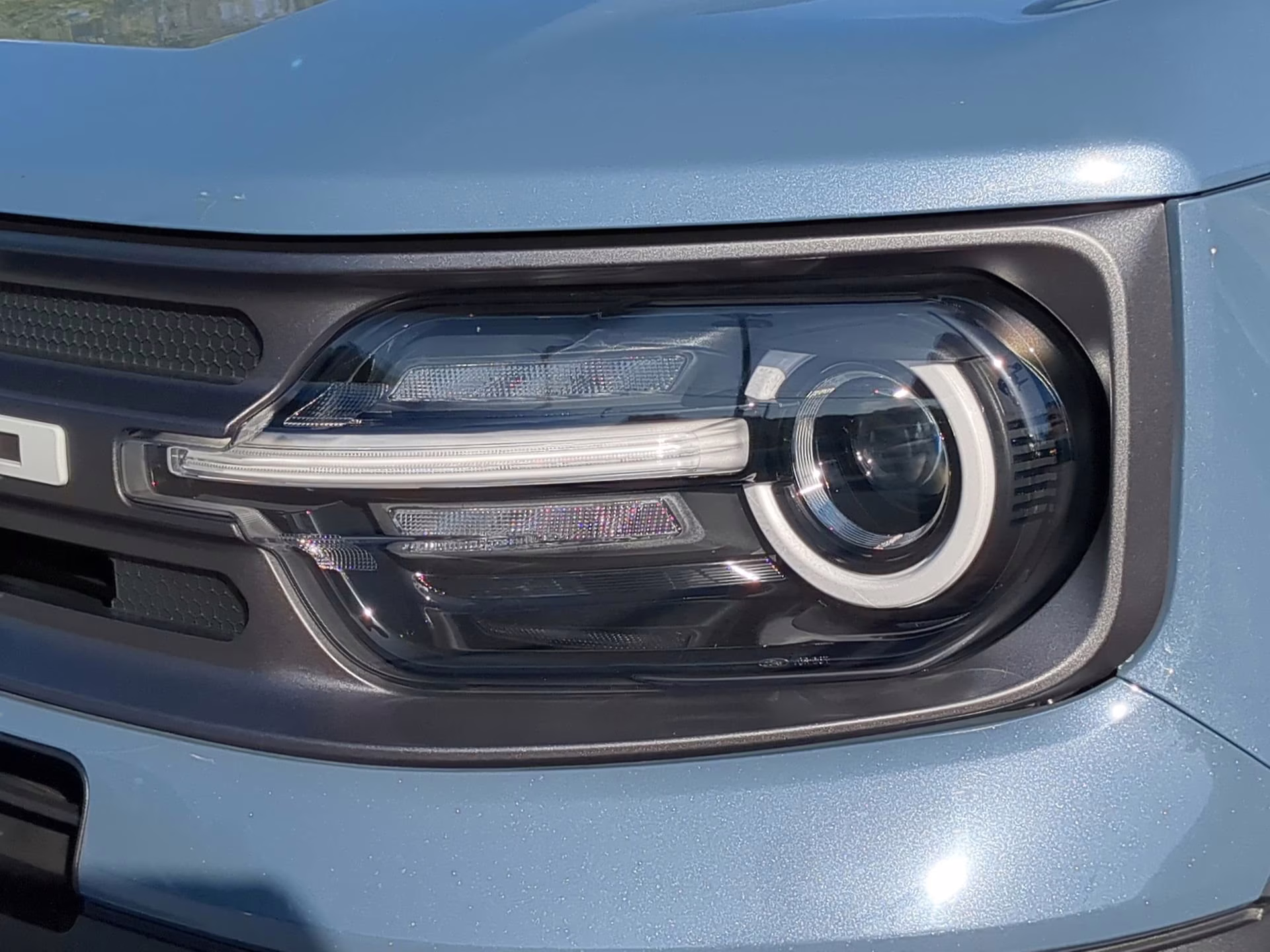 2024 Azure Gray Metallic Tri-Coat Ford Bronco Sport Big Bend 4X4 SUV