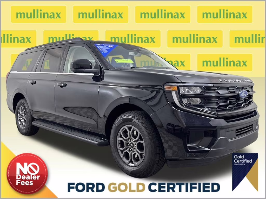 2025 Agate Black Metallic Ford Expedition Max Active RWD SUV