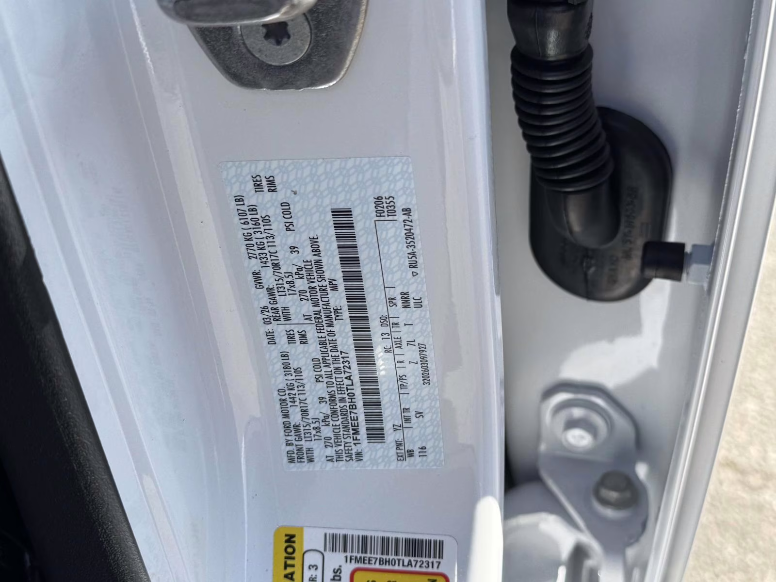 2026 White Ford Bronco Big Bend 4X4 SUV