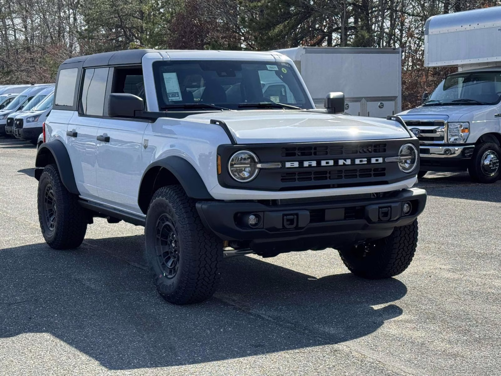 2026 White Ford Bronco Big Bend 4X4 SUV