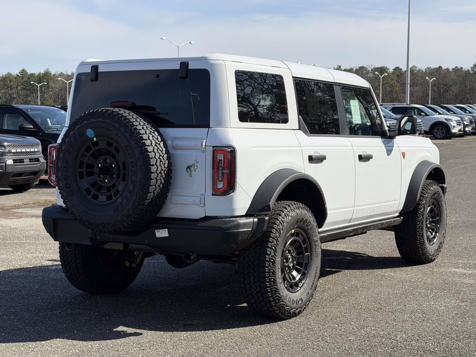 2026 White Ford Bronco Badlands 4X4 SUV