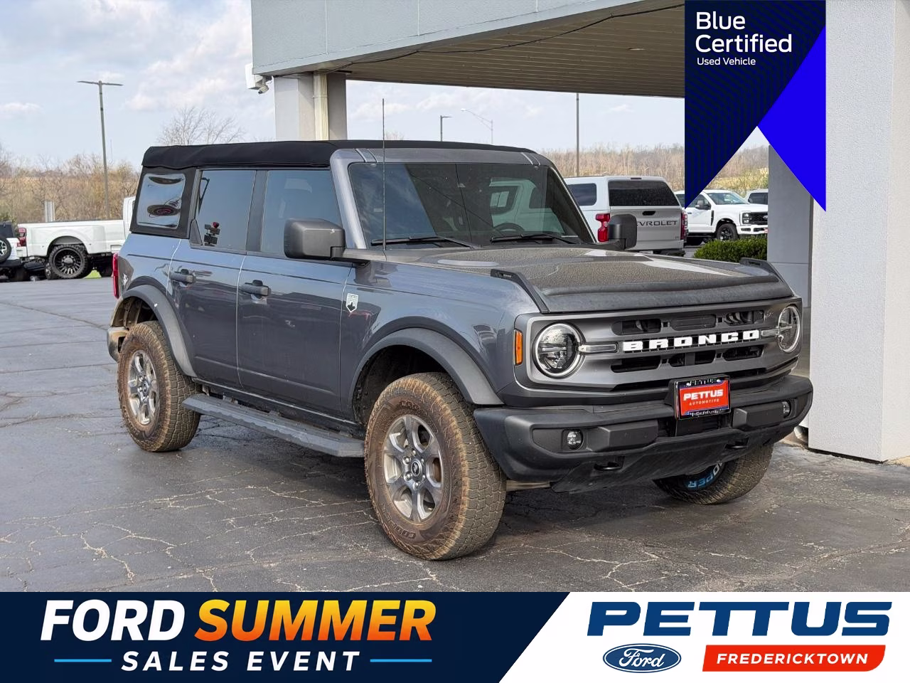 2023 Carbonized Gray Metallic Ford Bronco Big Bend 4X4 SUV