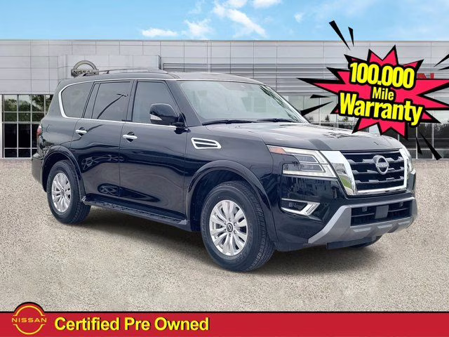 2023 Super Black Nissan Armada SV 4X4 SUV
