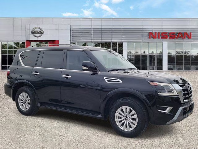 2023 Super Black Nissan Armada SV 4X4 SUV
