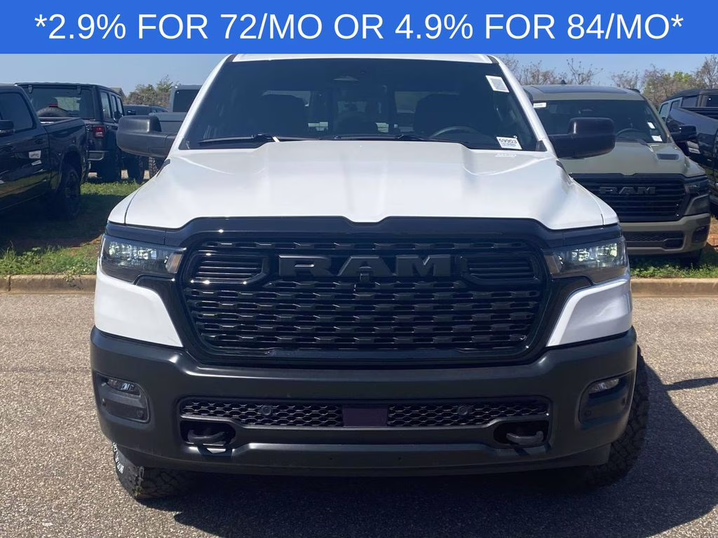 2026 Bright White Clearcoat Ram 1500 Warlock 4X4 Truck