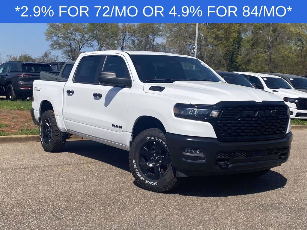 2026 Bright White Clearcoat Ram 1500 Warlock 4X4 Truck