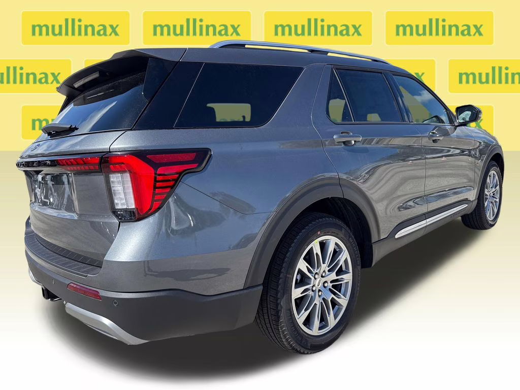 2026 Carbonized Gray Metallic Ford Explorer Platinum RWD SUV
