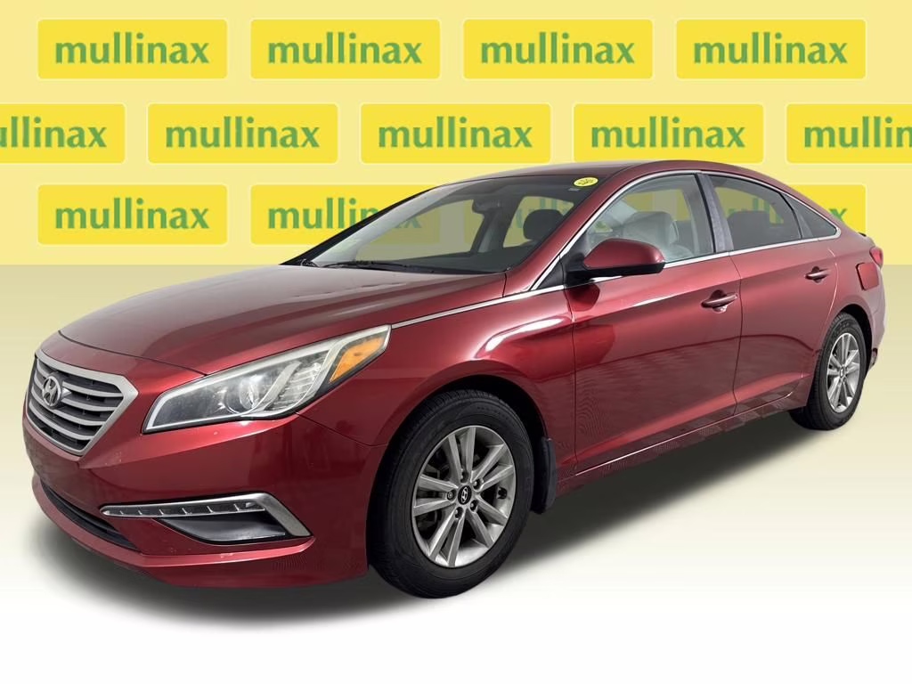 2015 Venetian Red Hyundai Sonata SE FWD Sedan