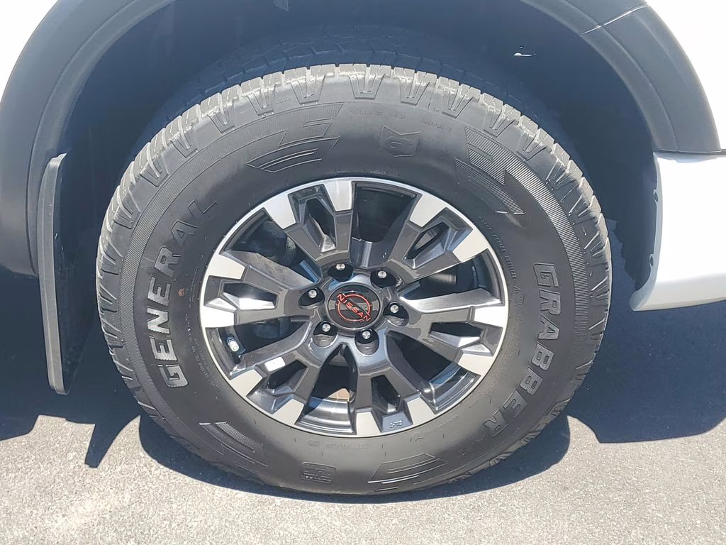 2024 Glacier White Nissan Titan PRO-4X 4X4 Truck