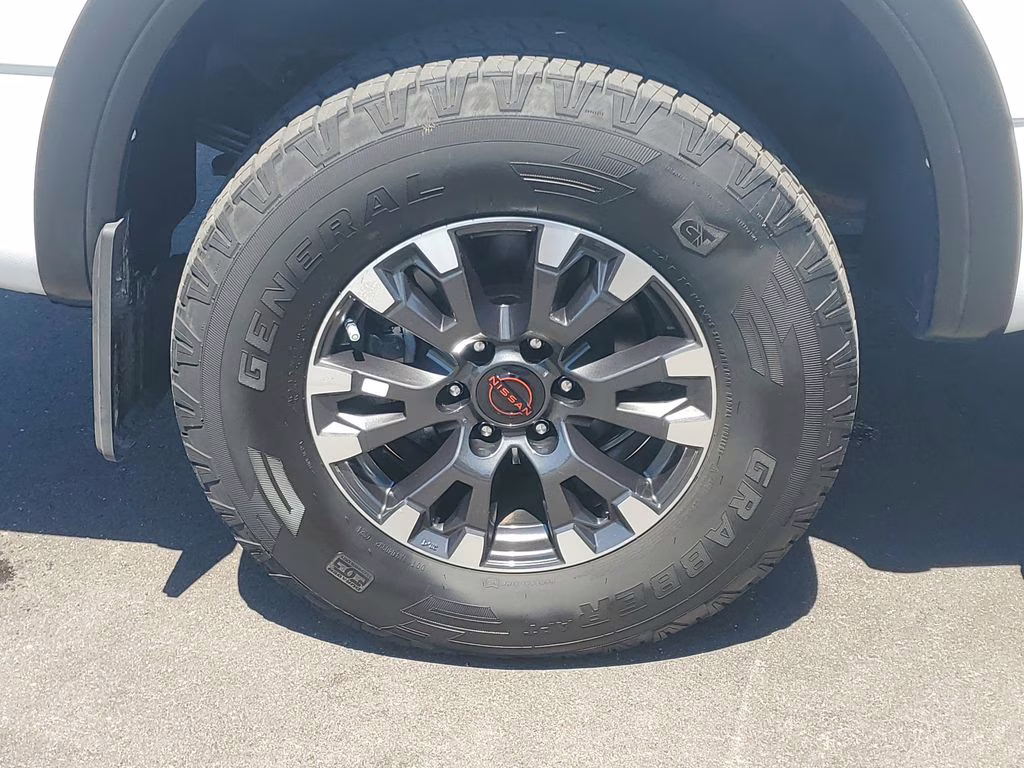 2024 Glacier White Nissan Titan PRO-4X 4X4 Truck