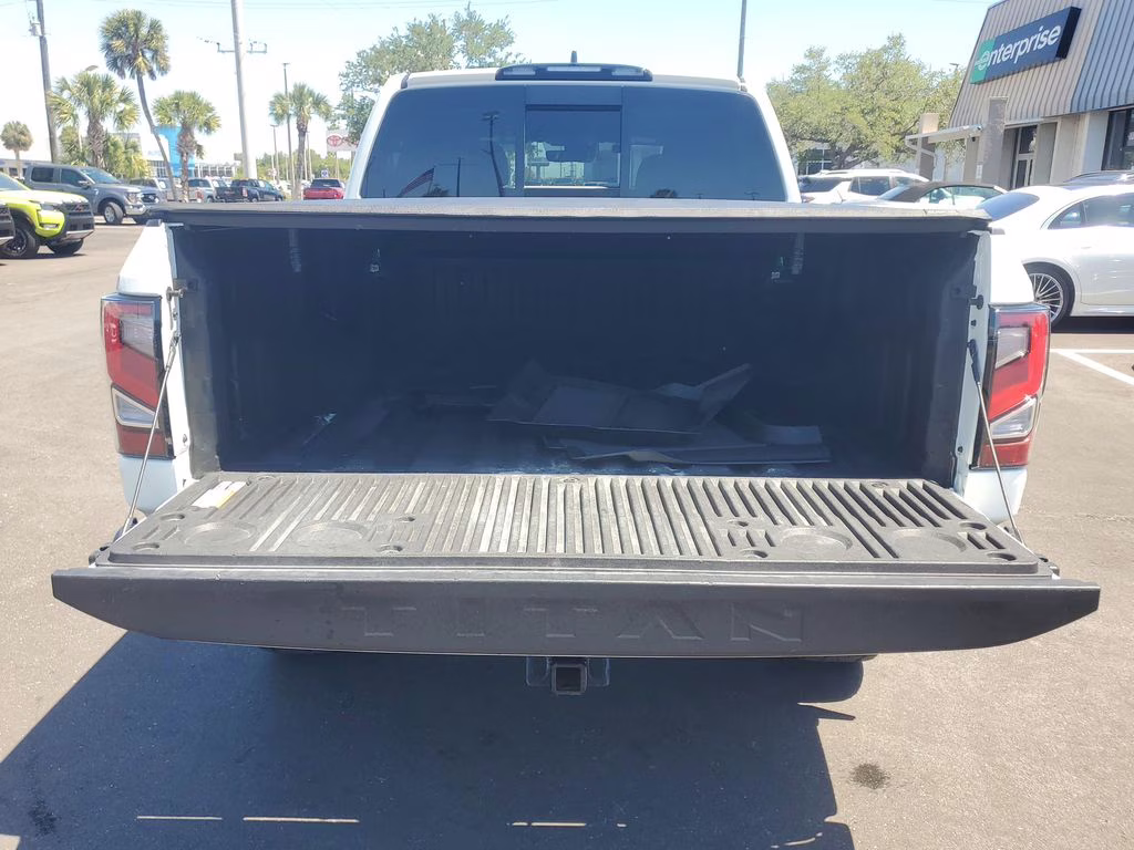 2024 Glacier White Nissan Titan PRO-4X 4X4 Truck