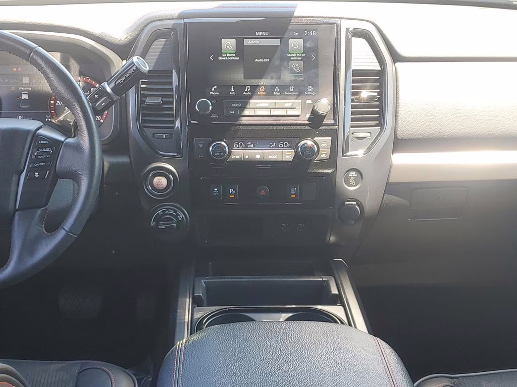 2024 Glacier White Nissan Titan PRO-4X 4X4 Truck