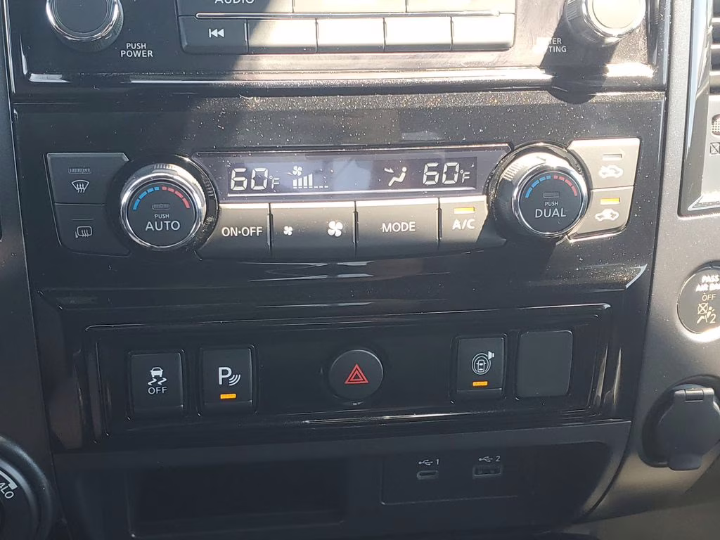 2024 Glacier White Nissan Titan PRO-4X 4X4 Truck