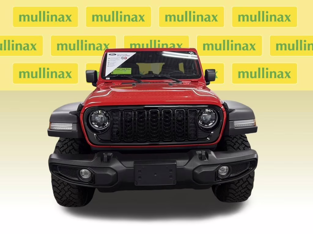 2024 Firecracker Red Clearcoat Jeep Wrangler Willys 4X4 SUV