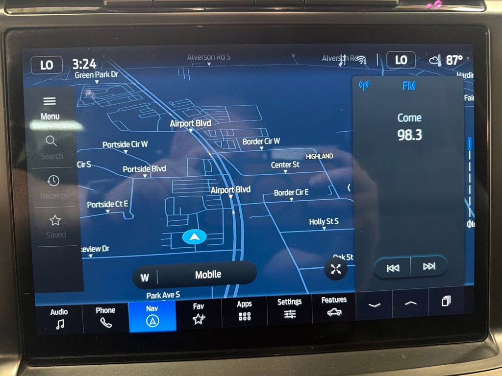 2024 Red Metallic Ford F-150 Lariat 4X4 Truck