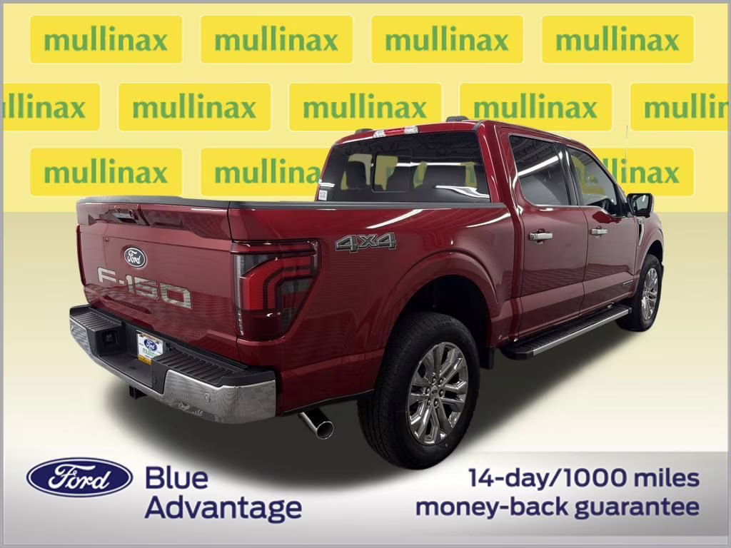 2024 Red Metallic Ford F-150 Lariat 4X4 Truck