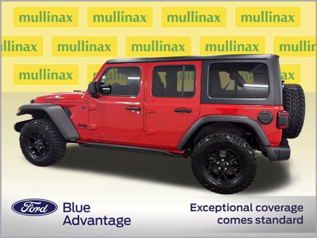 2024 Firecracker Red Clearcoat Jeep Wrangler Willys 4X4 SUV