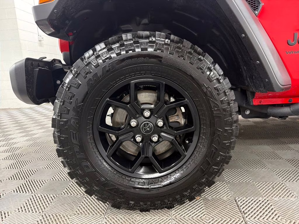 2024 Firecracker Red Clearcoat Jeep Wrangler Willys 4X4 SUV