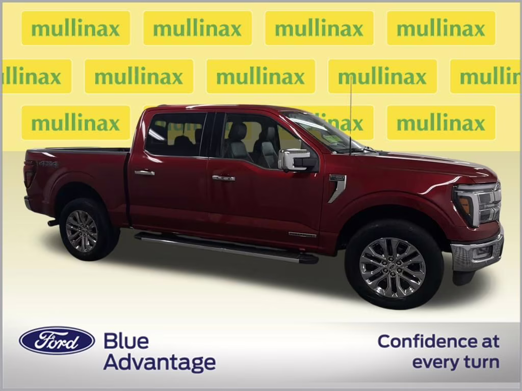 2024 Red Metallic Ford F-150 Lariat 4X4 Truck