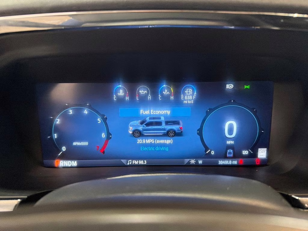 2024 Red Metallic Ford F-150 Lariat 4X4 Truck