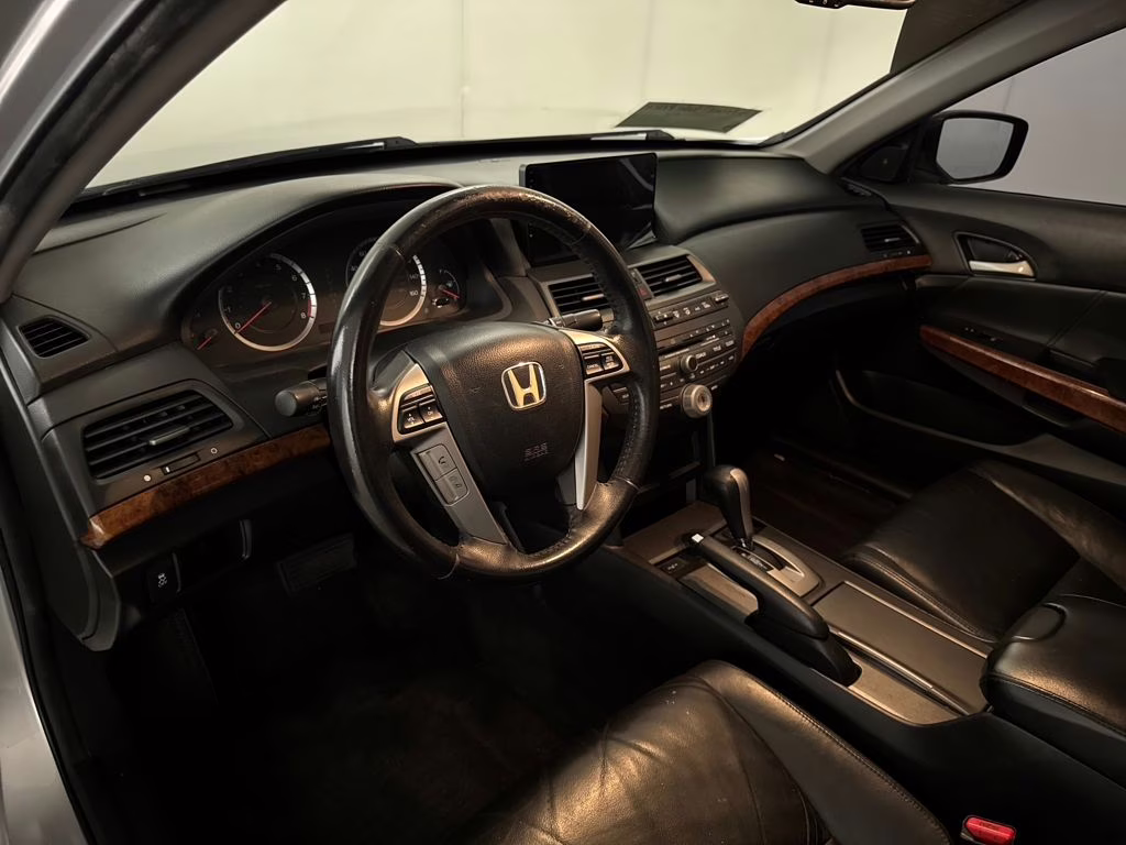 2012 Alabaster Silver Metallic Honda Accord EX-L FWD Sedan