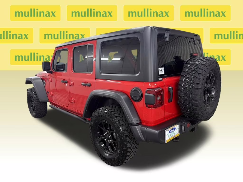 2024 Firecracker Red Clearcoat Jeep Wrangler Willys 4X4 SUV