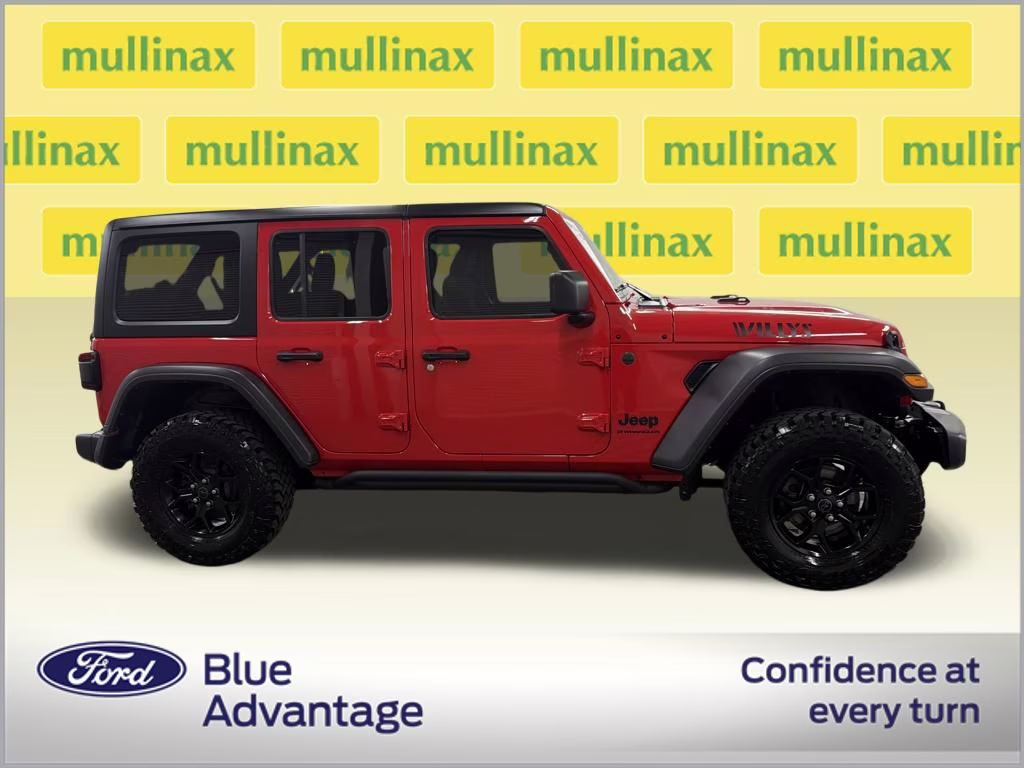 2024 Firecracker Red Clearcoat Jeep Wrangler Willys 4X4 SUV
