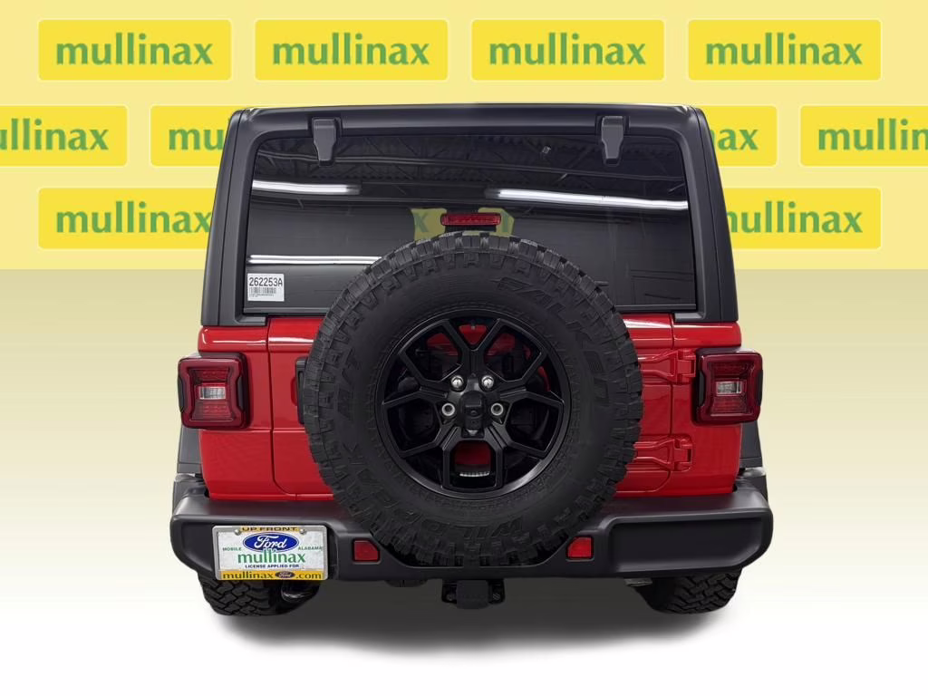 2024 Firecracker Red Clearcoat Jeep Wrangler Willys 4X4 SUV