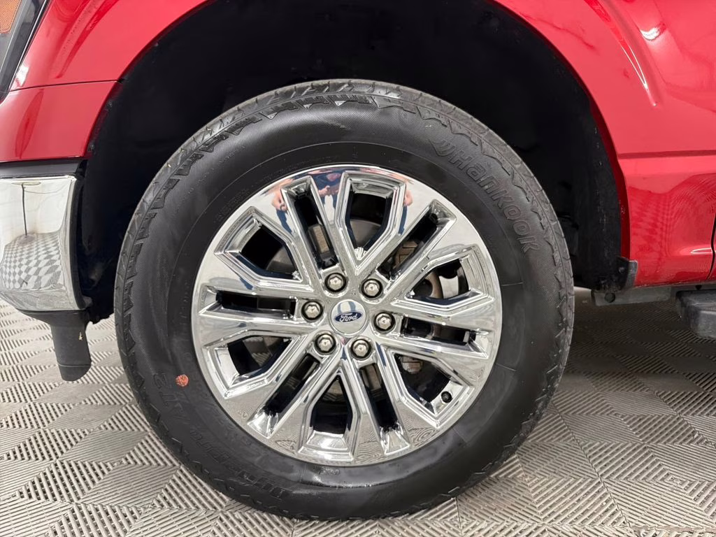 2024 Red Metallic Ford F-150 Lariat 4X4 Truck