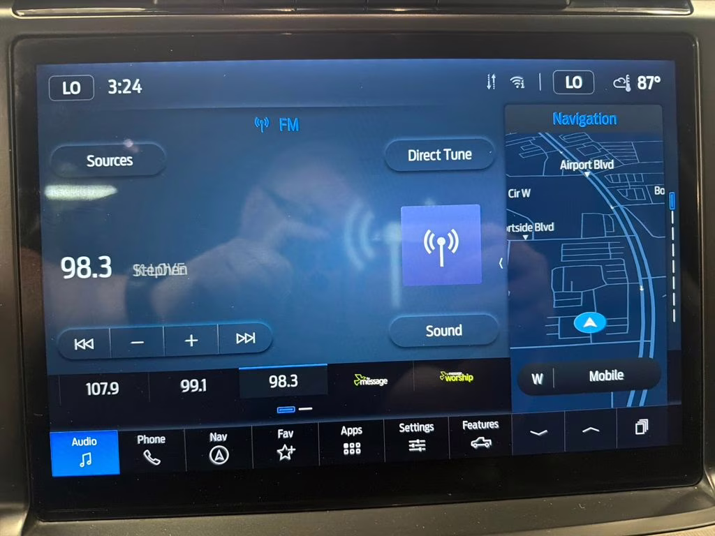 2024 Red Metallic Ford F-150 Lariat 4X4 Truck