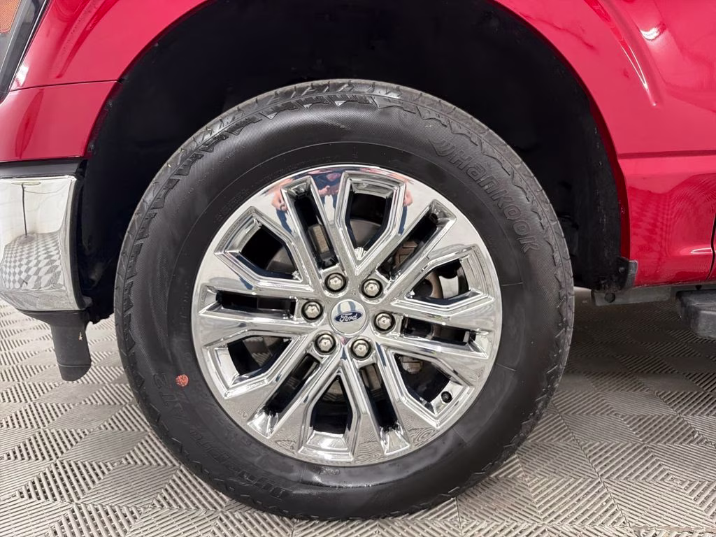 2024 Red Metallic Ford F-150 Lariat 4X4 Truck