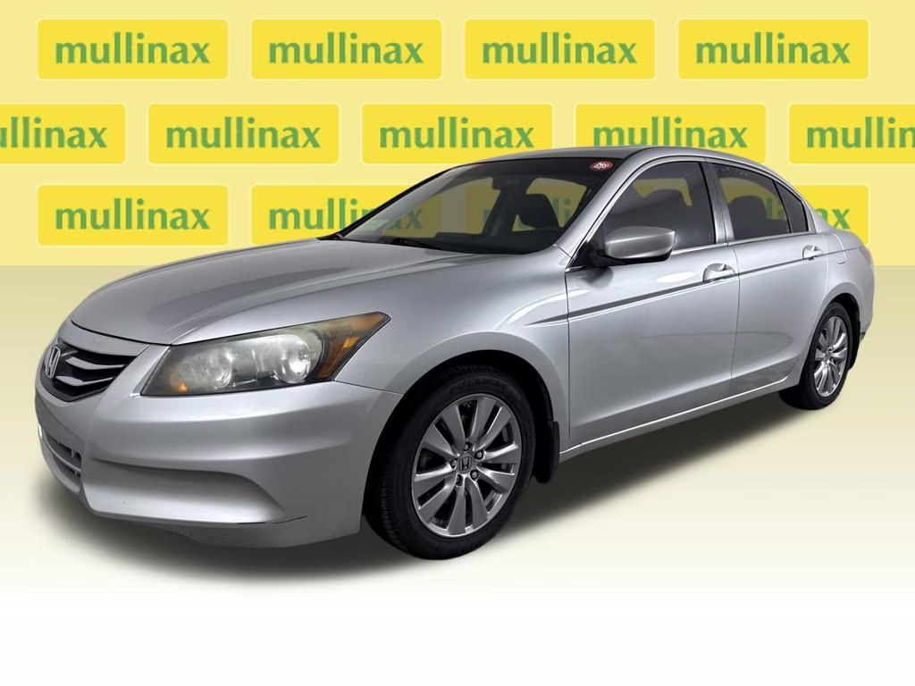 2012 Alabaster Silver Metallic Honda Accord EX-L FWD Sedan