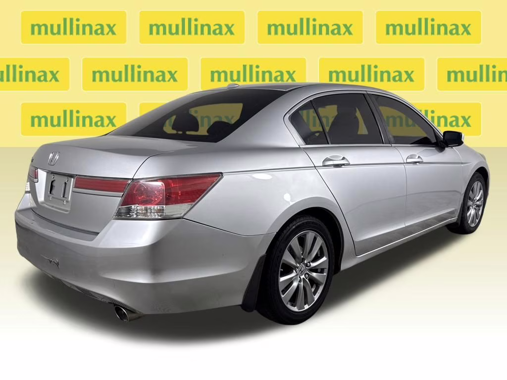 2012 Alabaster Silver Metallic Honda Accord EX-L FWD Sedan