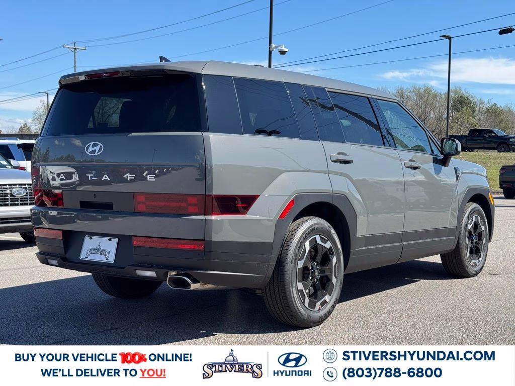 2026 Hampton Gray Hyundai Santa Fe SE FWD SUV