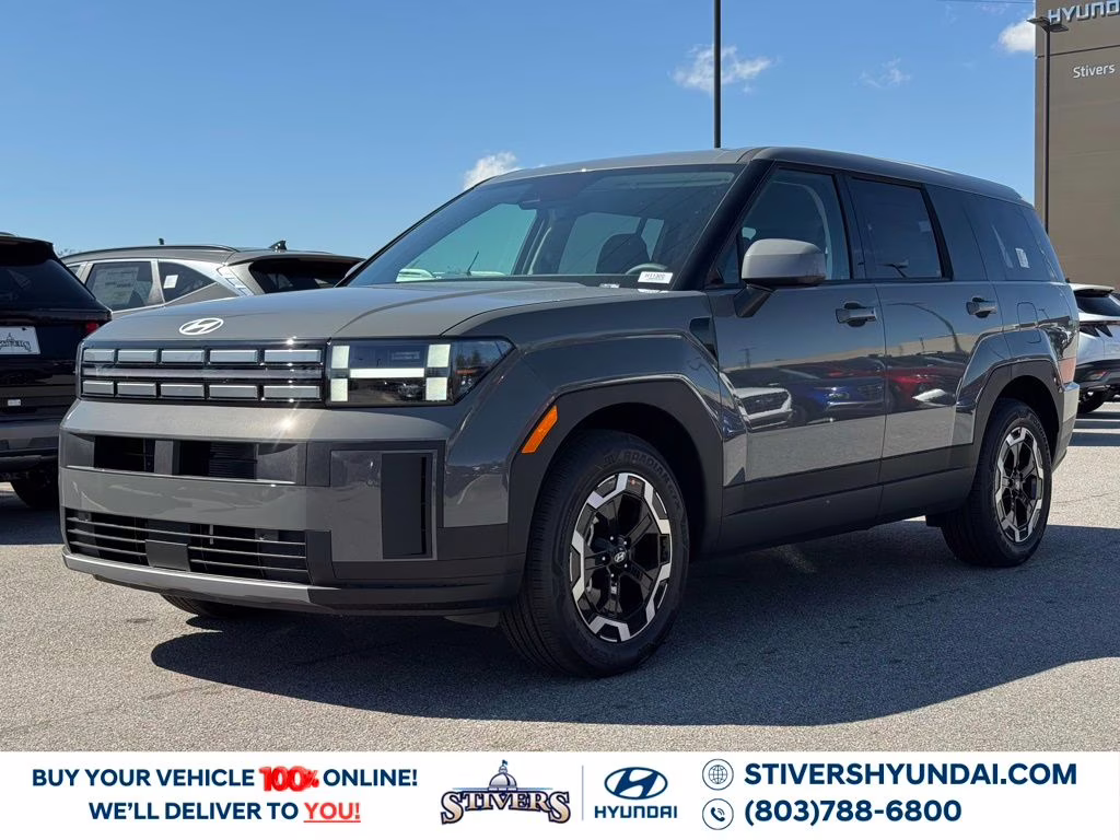 2026 Hampton Gray Hyundai Santa Fe SE FWD SUV