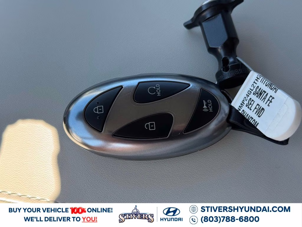 2026 Phantom Black Hyundai Santa Fe SEL FWD SUV