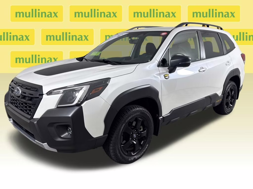 2024 Crystal White Pearl Subaru Forester Wilderness AWD SUV