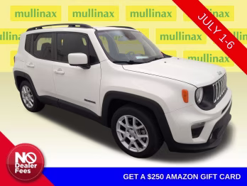 2021 Alpine White Clearcoat Jeep Renegade Latitude FWD SUV