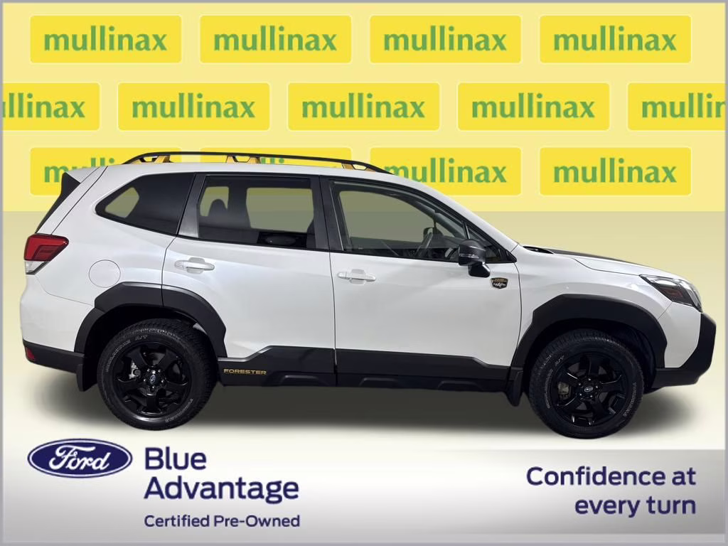 2024 Crystal White Pearl Subaru Forester Wilderness AWD SUV