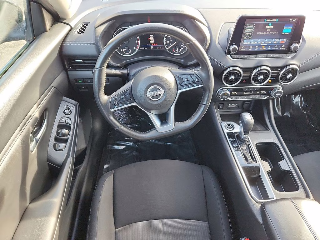 2024 Super Black Nissan Sentra SV FWD Sedan