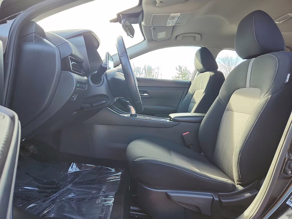 2024 Super Black Nissan Sentra SV FWD Sedan