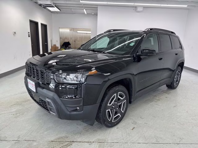 2026 Diamond Black Crystal Pearlcoat Jeep Cherokee Limited 4X4 SUV