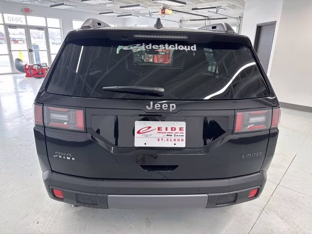 2026 Diamond Black Crystal Pearlcoat Jeep Cherokee Limited 4X4 SUV