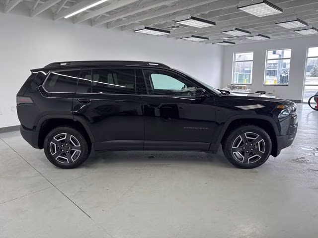 2026 Diamond Black Crystal Pearlcoat Jeep Cherokee Limited 4X4 SUV