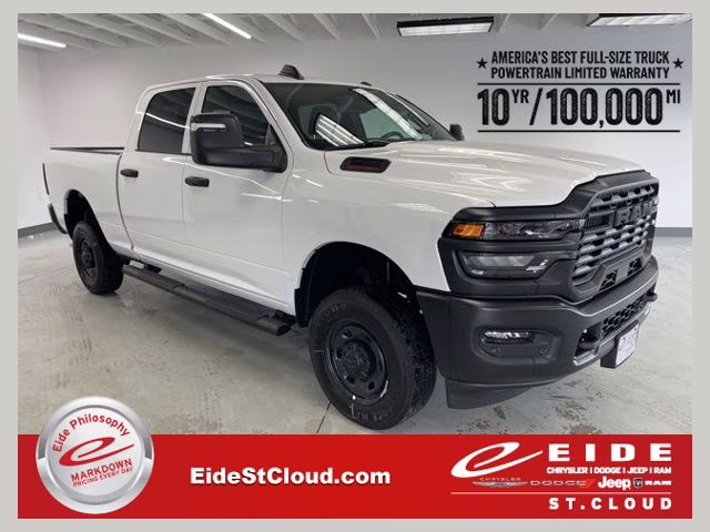 2026 Bright White Clearcoat Ram 2500 Tradesman 4X4 Truck