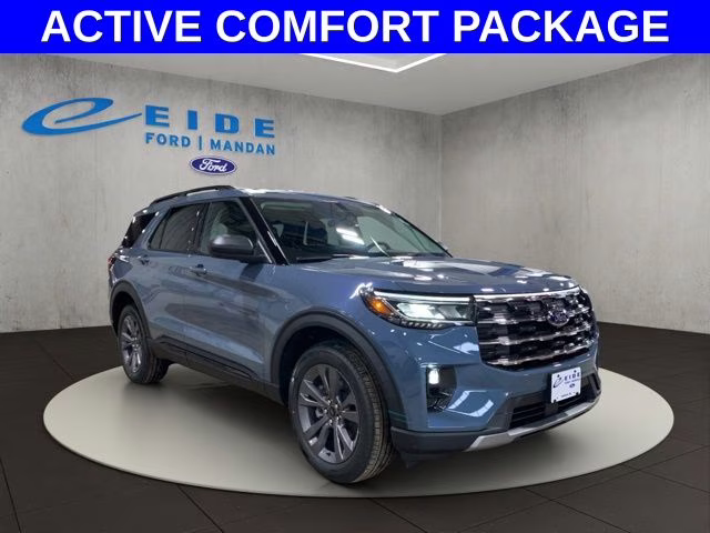 2026 Vapor Blue Metallic Ford Explorer Active 4X4 SUV